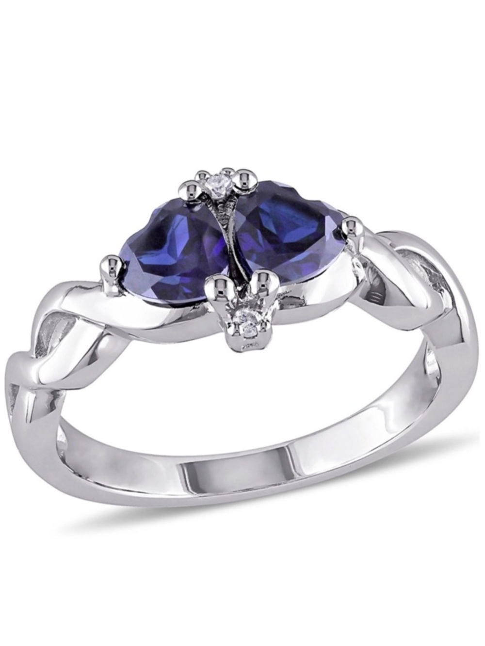 💙Zales Heart Infinity Ring